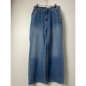 & Other Stories Blue Wide-Leg Flare Jeans